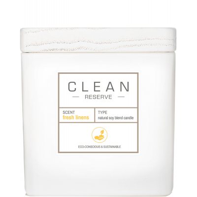 Clean Reserve Scented Candle Fresh Linens