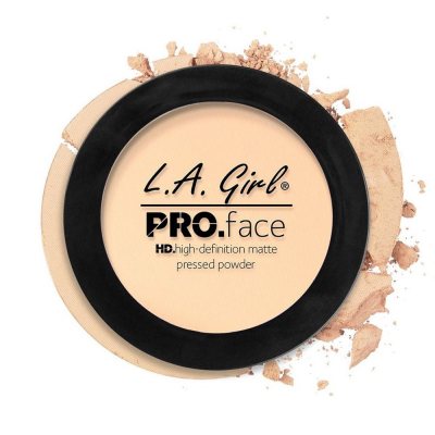 L.A. Girl Pro Face Matte Pressed Powder 01 Fair 2-PACK
