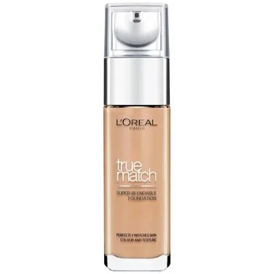 L'Oreal True Match Liquid Foundation 8W Golden Cappuccino 30ml
