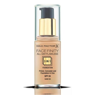 Max Factor Facefinity All Day Flawless 3 In 1 Foundation 60 Sand 30ml