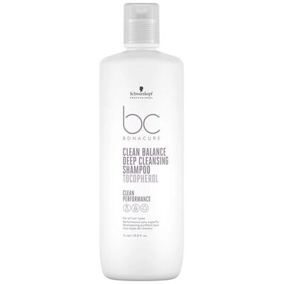 Schwarzkopf BC Bonacure Clean Balance Deep Cleansing Shampoo 1000ml